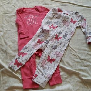 2-1pc outfits from carters